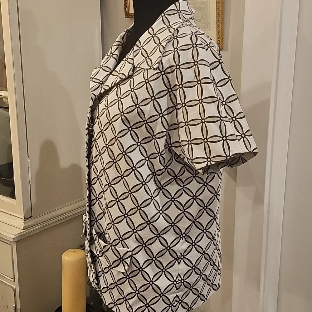 COLDWATER‎ CREEK Short Sleeve Blazer Size 14